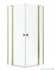 Radaway Nes Kdd II Gold kabina 90x90cm złoty połysk 10031090-09-01L/10031090-09-01R